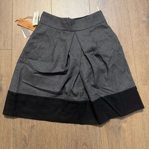 Aritzia wool flannel skirt
